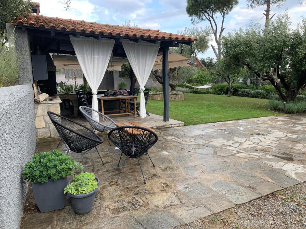 Sea View Villa In Olive Garden Nea Kallikrateia Экстерьер фото